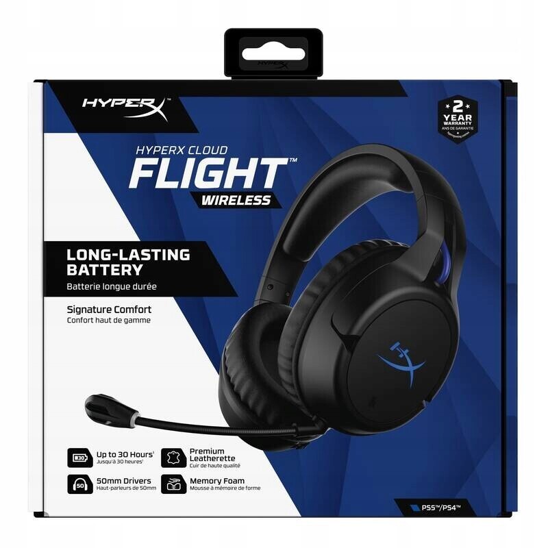 HyperX Cloud Flight černá (PS4/PS5)