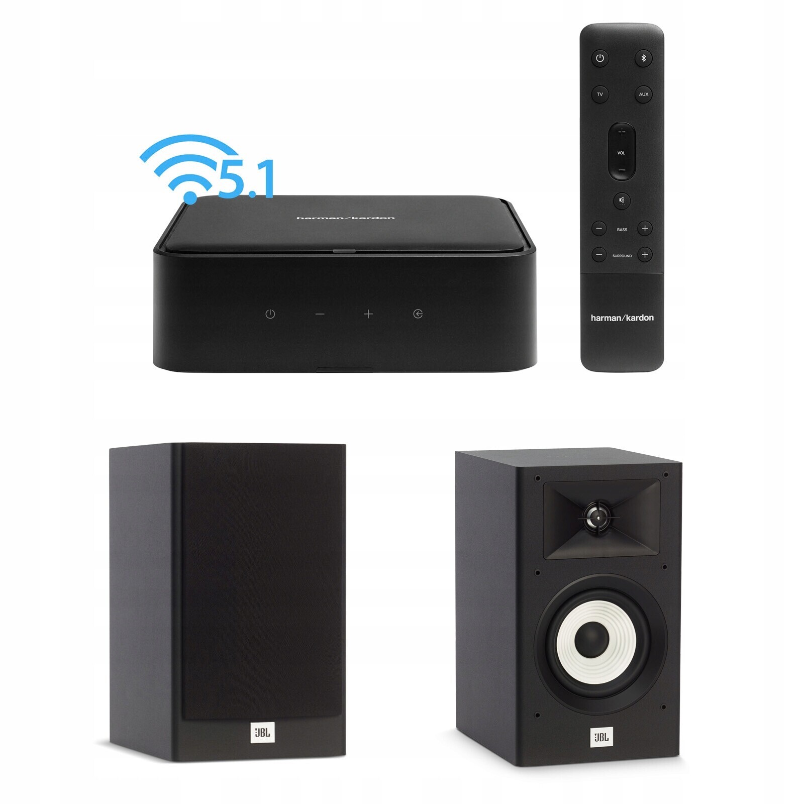 Hk Síťový Zesilovač Wifi Bt Reproduktory Jbl A130