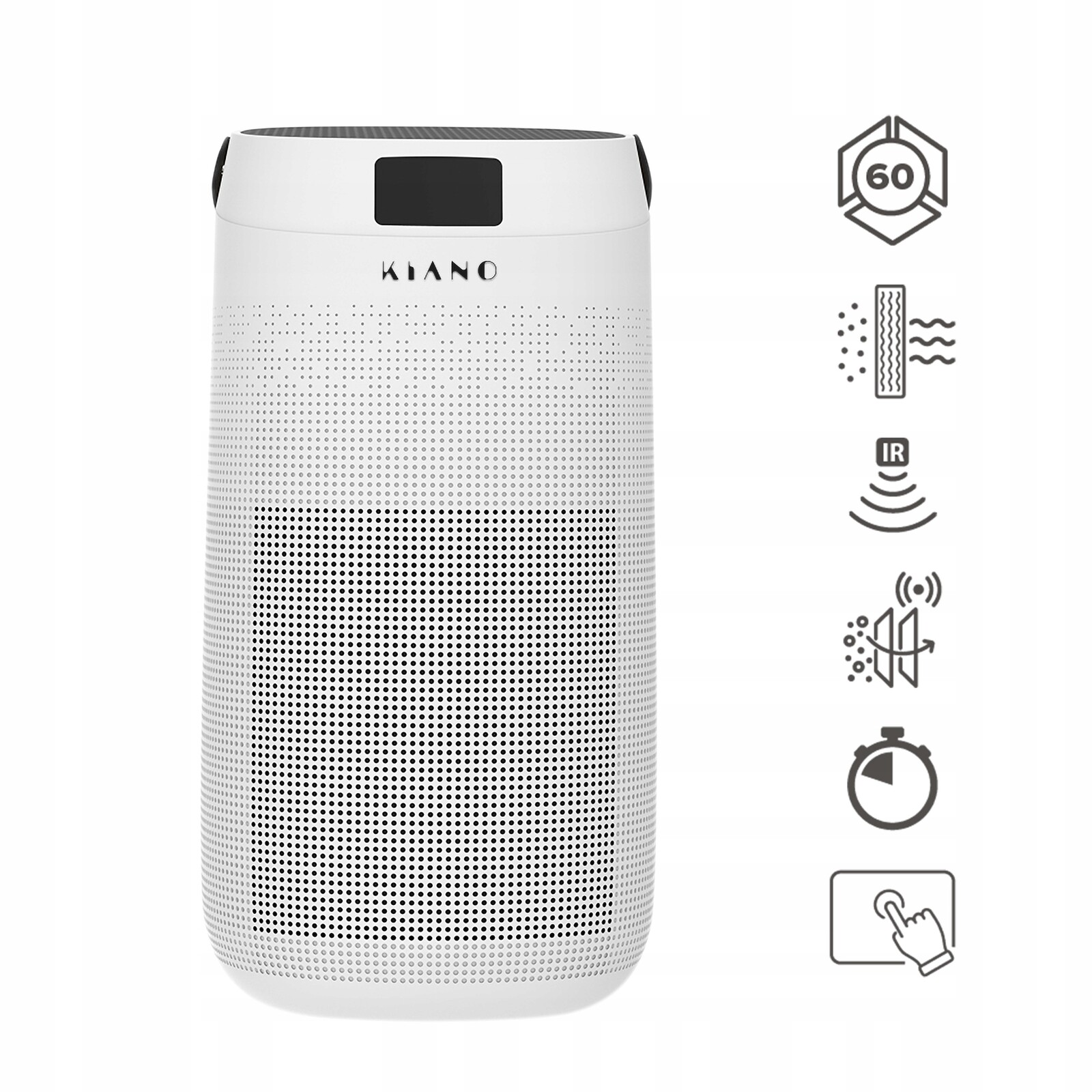 Kiano Ksh-m Čistička vzduchu s předfiltry, uhlíkovými filtry a Hepa 13