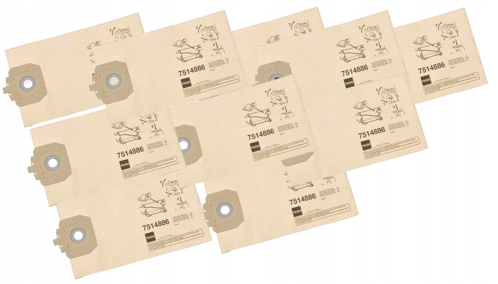 Papírové sáčky pro Vento 8 Baby Bora 10 ks