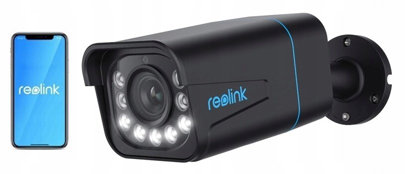 Kamera Reolink P430 8MP Poe 4K barva v noci 5xZOOM černá