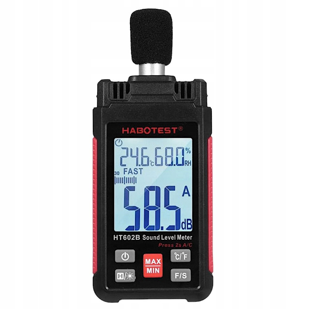 Decibeloměr, Měřící Nástroj 30-130 Db