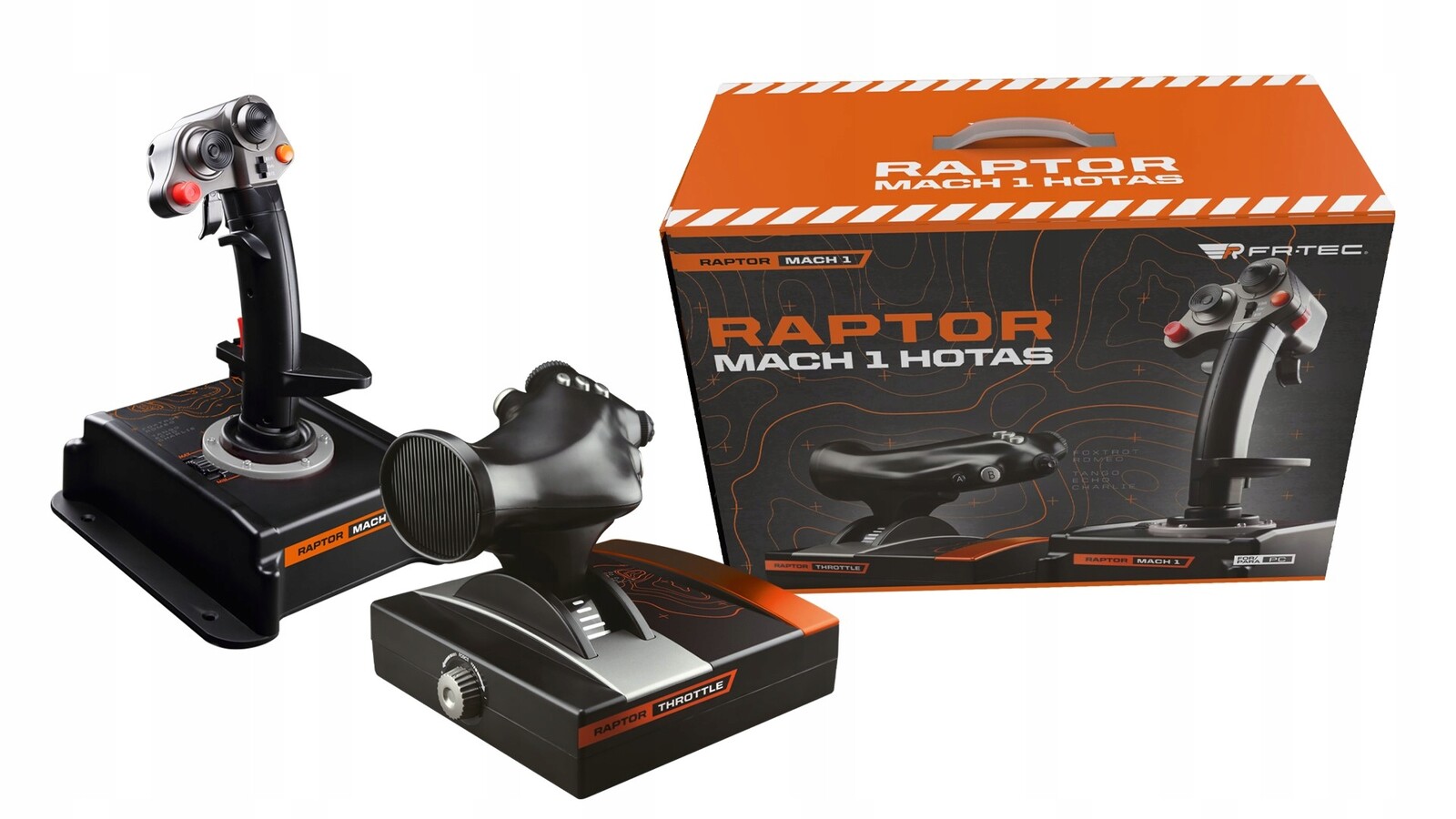 FR-Tec Flight Stick Raptor Mach 1 Hotas Combo (pc)
