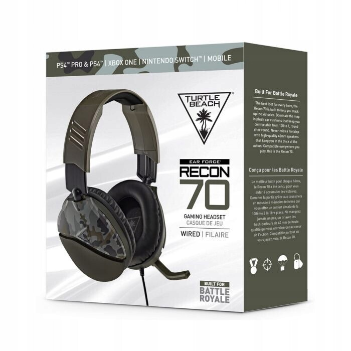 Turtle Beach Recon 70P Green Camo (PS4/XONE/SWITCH)