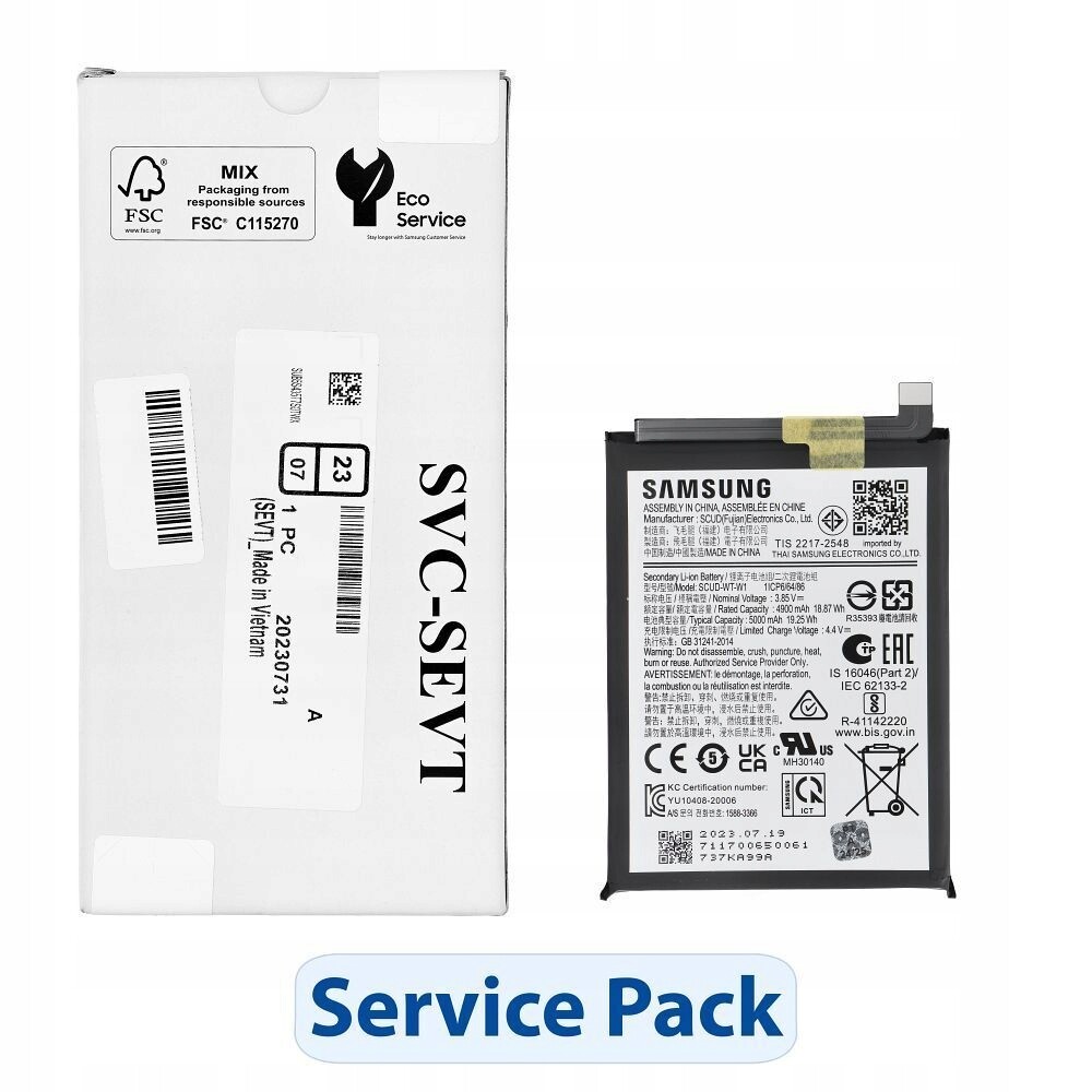 ServicePack Baterie EB-BA226ABY pro Samsung A22 5G A226B GH81-20698A