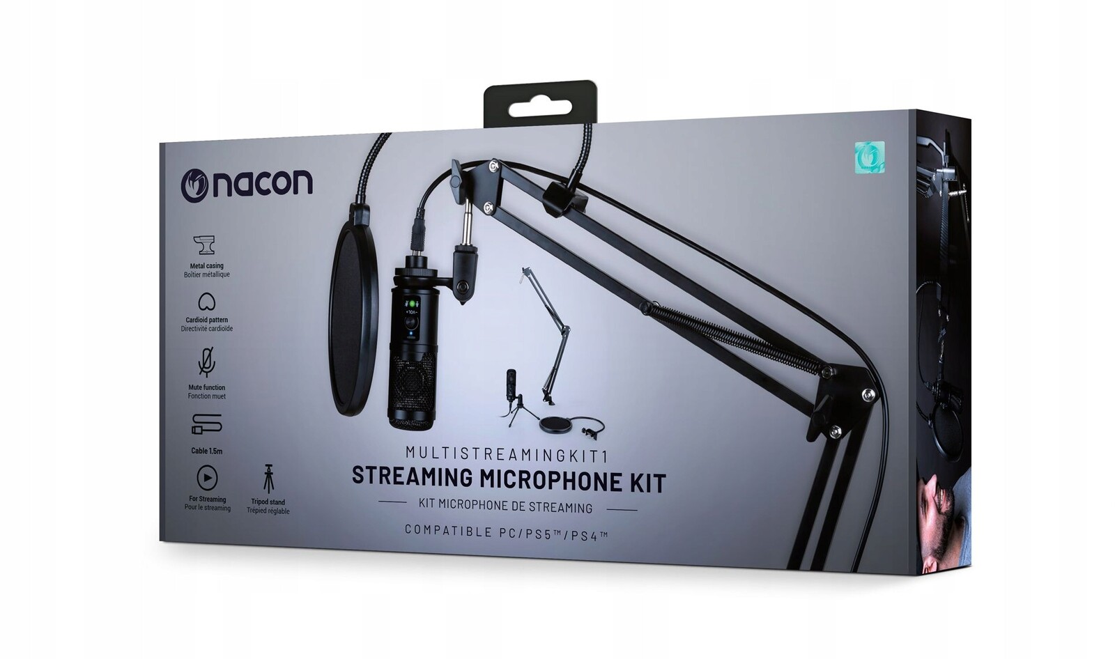 Nacon Streaming Microphone Kit (PS4/PS5/PC)