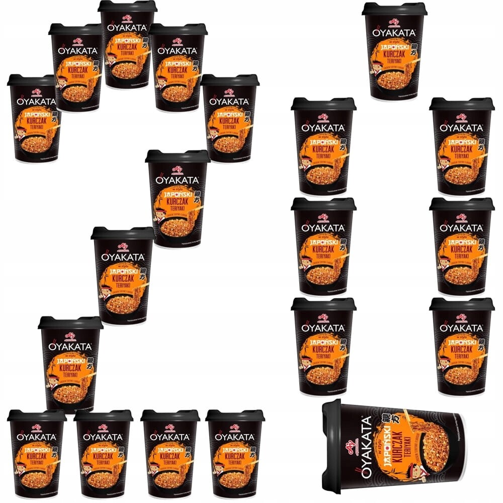 20 x Instantní polévka Bleskové kuřecí maso Chicken Teriyaki 96 g Oyakata