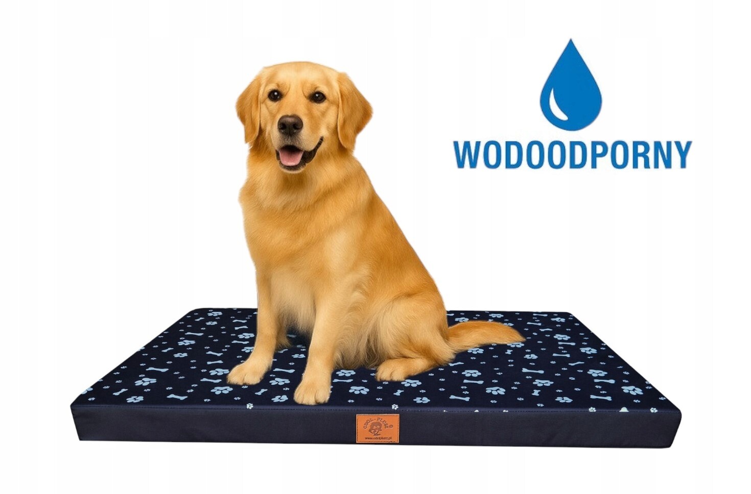 Pelíšek Pro Psa Voděodolná Měkká Pěna Matrace Podložka Potah 100x70