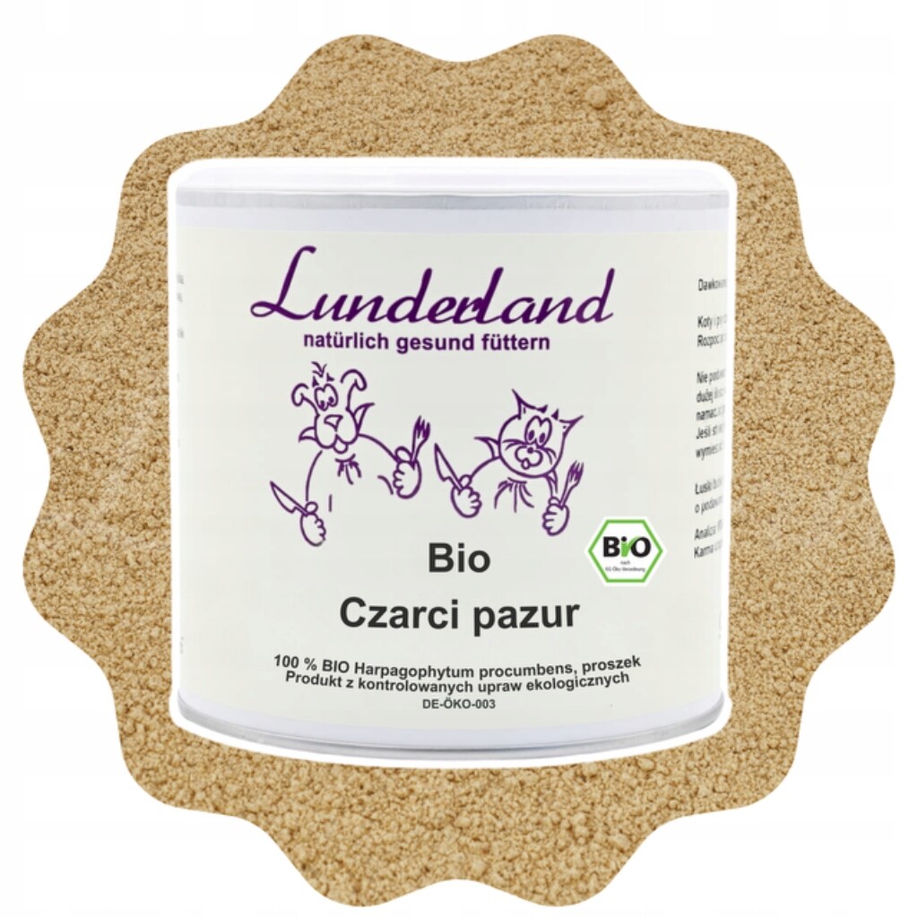 Lunderland Čertův dráp Bio organický 250 g