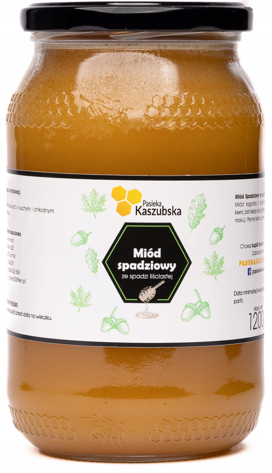 Medovicový Med 1,2 Kg Pasieka Kaszubska