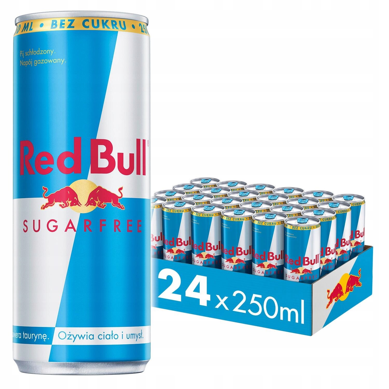 Nápoj Red Bull Sugarfree 250 ml x 24 ks