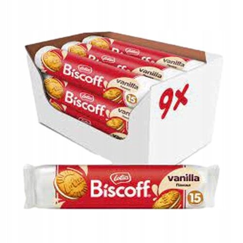 Lotus Biscoff Milk Vanilla Sušenky Sušenky S Vanilkovým Krémem 1350 g