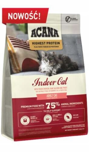 Acana Highest Protein Indoor Cats 1,8 Kg