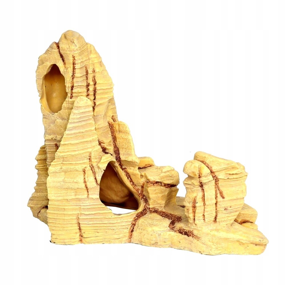 Dekorace Akvária Skála Jeskyně Úkryt Pro Ryby 22X11X17 CM