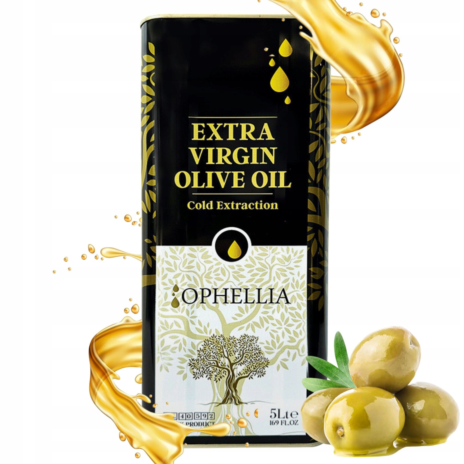 Extra panenský olivový olej 5L Řecká Ophellia Premium Extrakce za studena