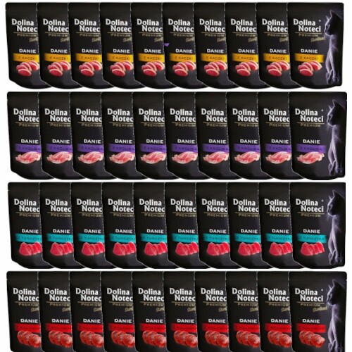 Dolina Noteci Kočka Jídlo Sterilised mix chutí 40x85g