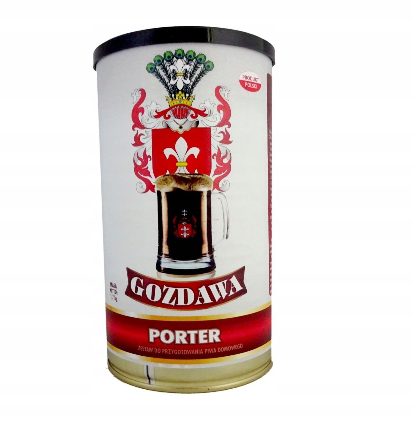 Domácí pivo Gozdawa Porter brewkit brew kit Gra
