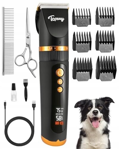 Toozey Bezdrátový elektrický zastřihovač psů a koček