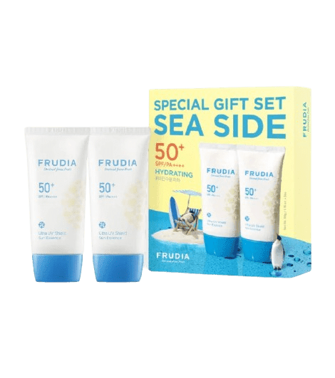 FRUDIA Sun Ultra UV Shield Hydratační krém na opalování SPF50+ set, 2 x 50 g