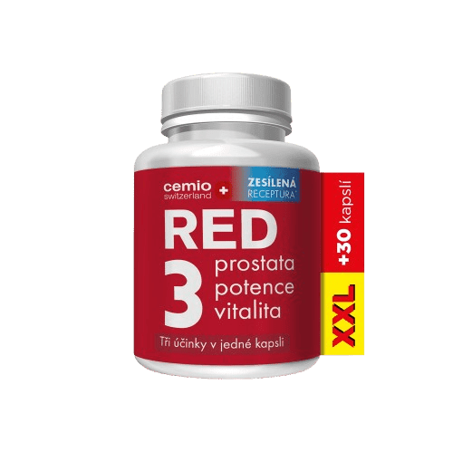 CEMIO RED3, XXL 90 + 30 kapslí