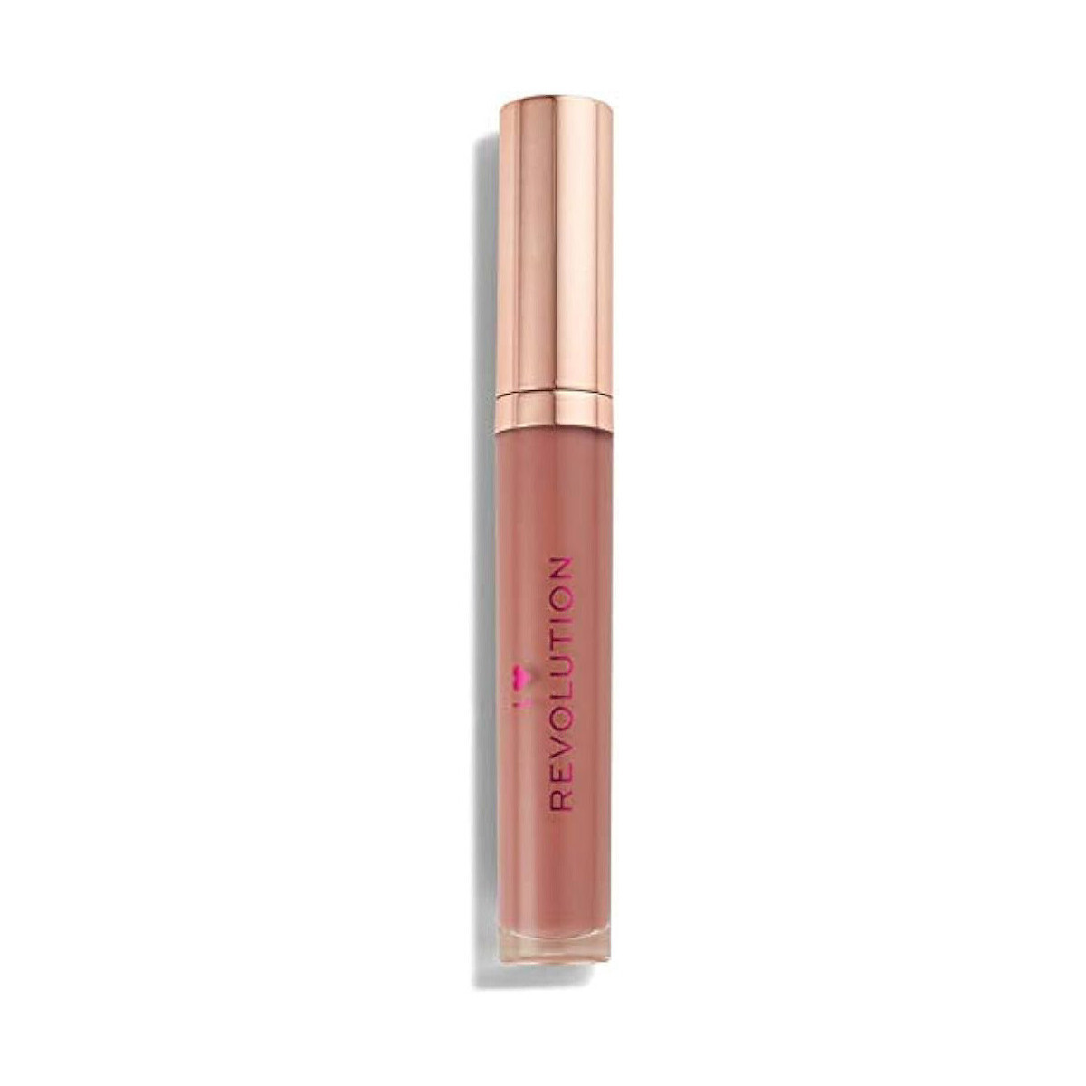 Makeup Revolution  Gloss I Heart Chocolate - Salted Caramel  Hnědá