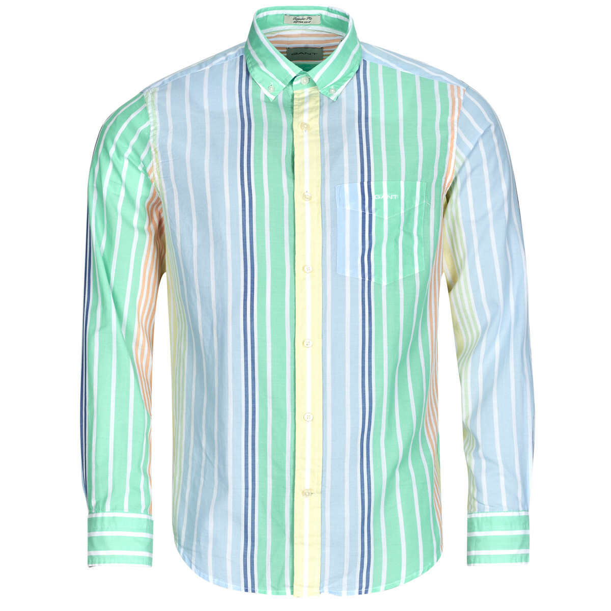Gant  REG VOILE MULTI STRIPE SHIRT  ruznobarevne