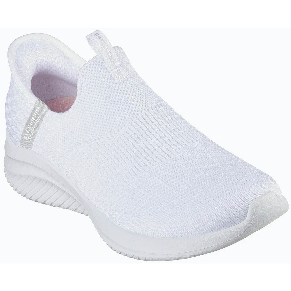 Skechers  Slip-Ins Ultra Flex 3.0 - Cozy Streak 149708-WHT WHITE  Bílá