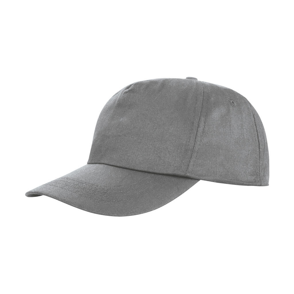 Kšiltovka Result 5 Panel - šedá