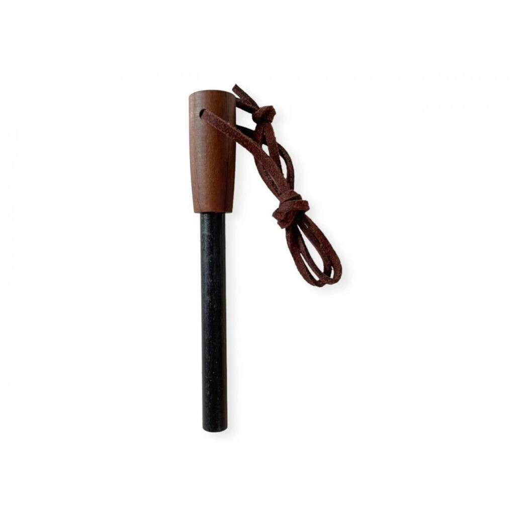 Křesadlo S s rukojetí Lignamon - černé-hnědé