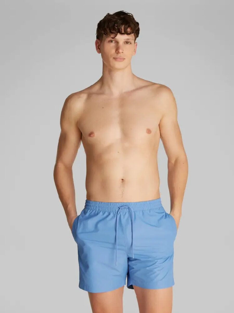 Calvin Klein pánské modré plavky - L (DYZ)