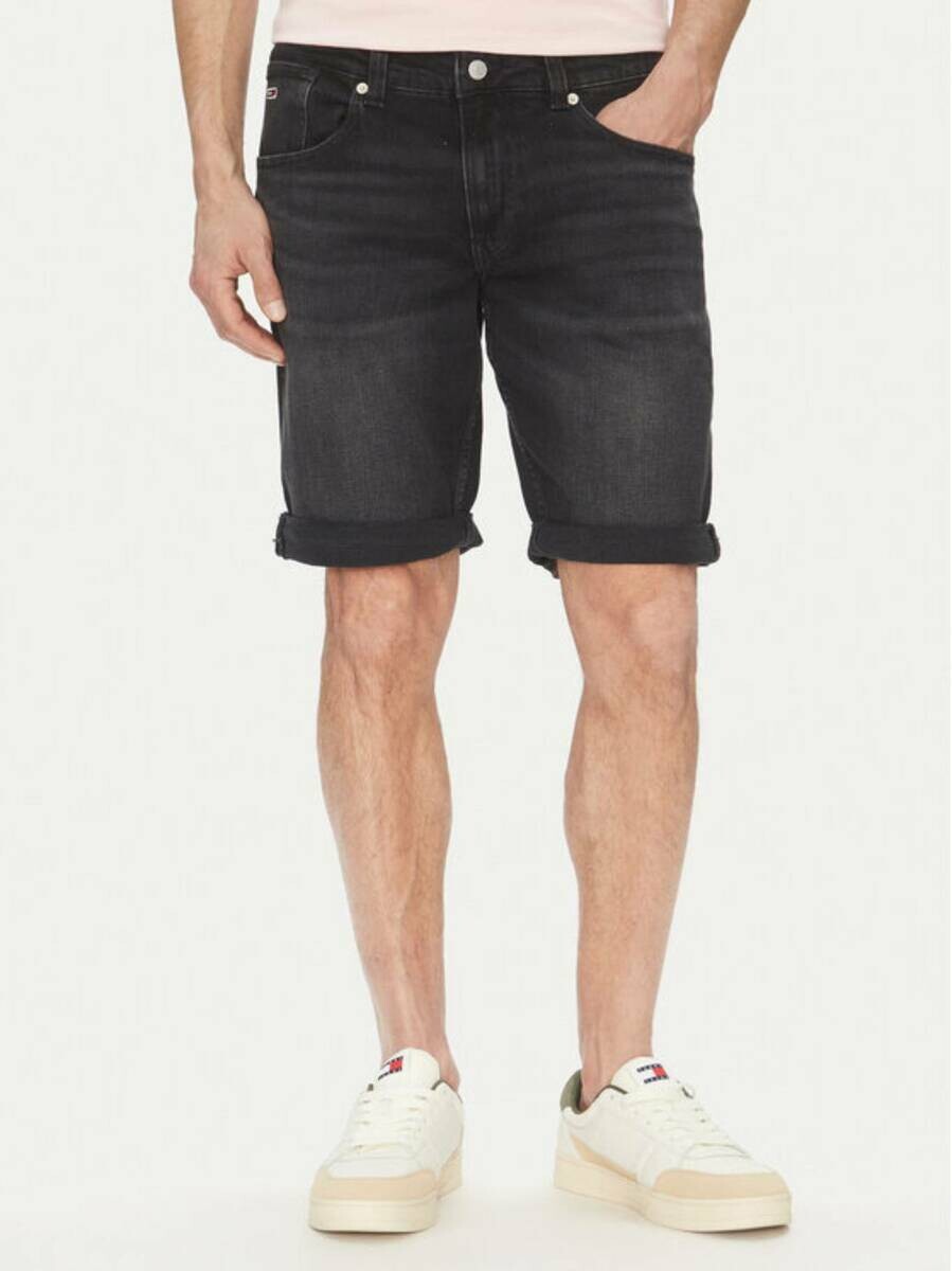 Tommy Jeans pánské džínové kraťasy - 30/NI (1BZ)