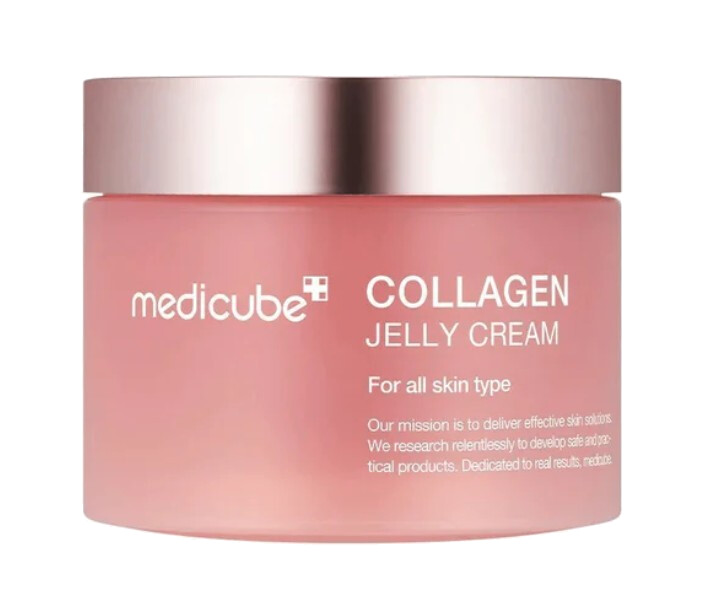 Medicube Lehký gelový krém s kolagenem pro pevnou a zářivou pleť Collagen (Jelly Cream) 50 ml