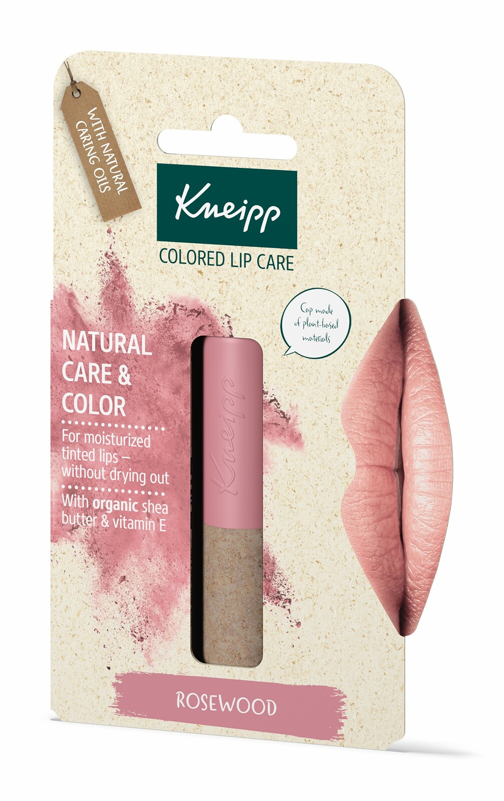 Kneipp Barevný balzám Rosewood (Colored Lip Care) 4,7 g