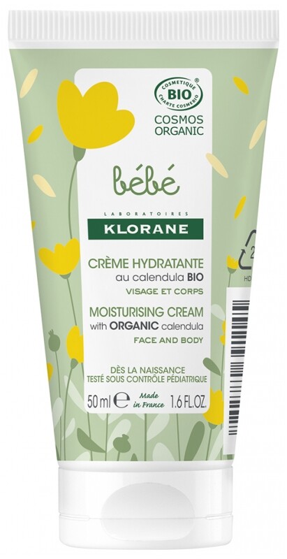 Klorane Hydratační krém s bio měsíčkem Bebe (Moisturising Cream) 50 ml