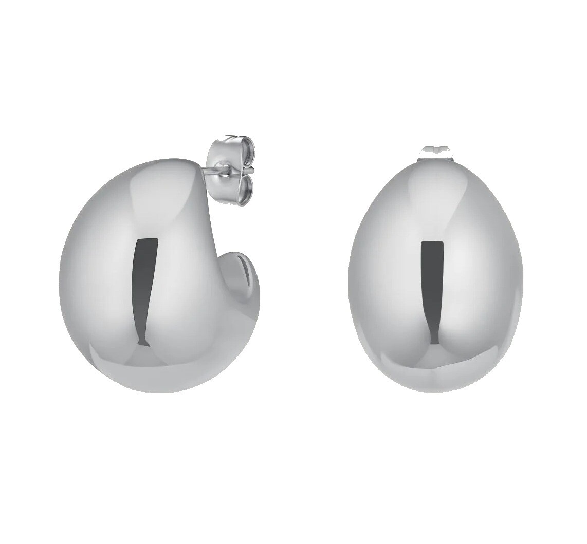 Rosefield Masivní ocelové náušnice Chunky JECMS-J982