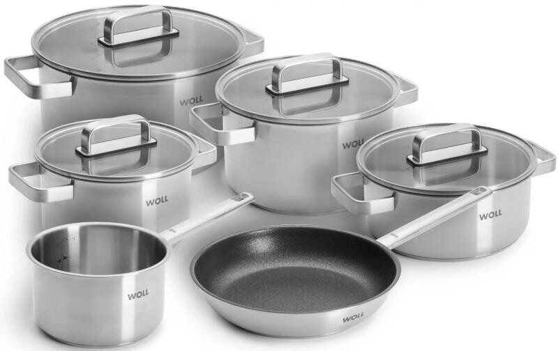 Stell, IND, sada hrnců vč. pánve, 10 ks ST-SET003
