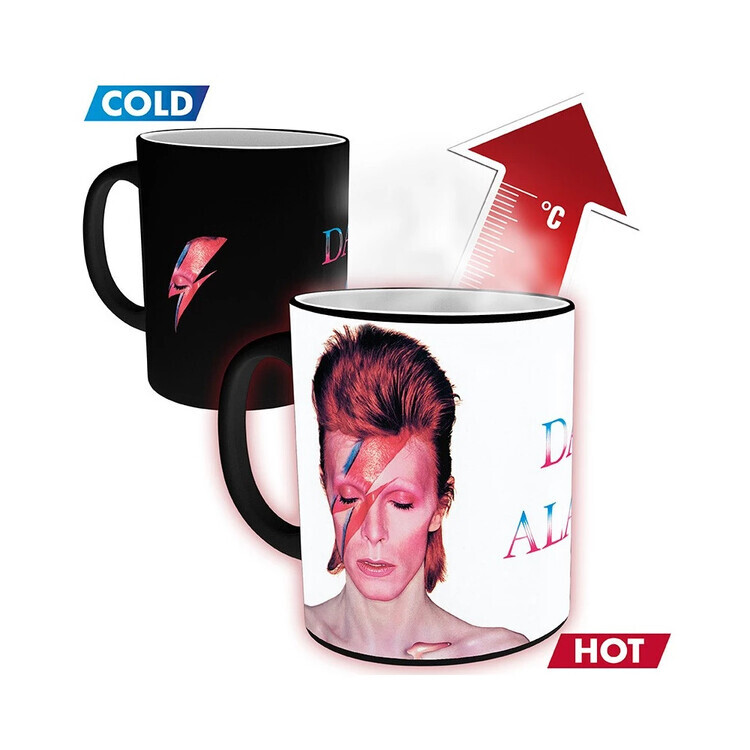 GB EYE Měnící hrnek David Bowie - Aladdin Sane, 0,32 l