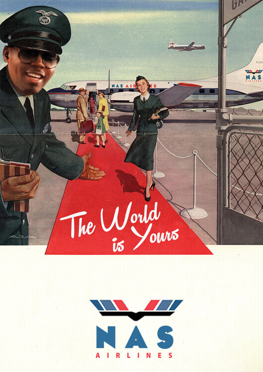 Ads Libitum / David Redon Ilustrace Nas Airlines, Ads Libitum / David Redon, 30 × 40 cm