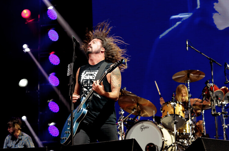 Gallo Images Plakát, Obraz - Foo Fighters Performs in Cape Town, 40 × 26.7 cm