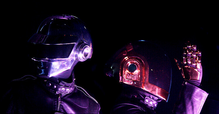 Niall Carson - PA Images Plakát, Obraz - Daft Punk Oxegen Festival - Ireland, 40 × 20 cm