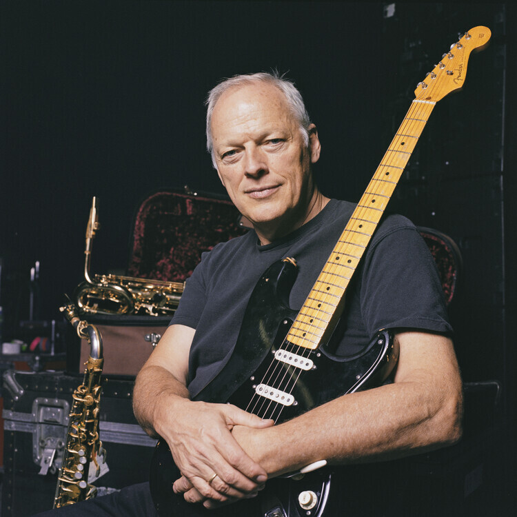 Eamonn McCabe/Popperfoto Fotografie David Gilmour, Eamonn McCabe/Popperfoto, 40 × 40 cm