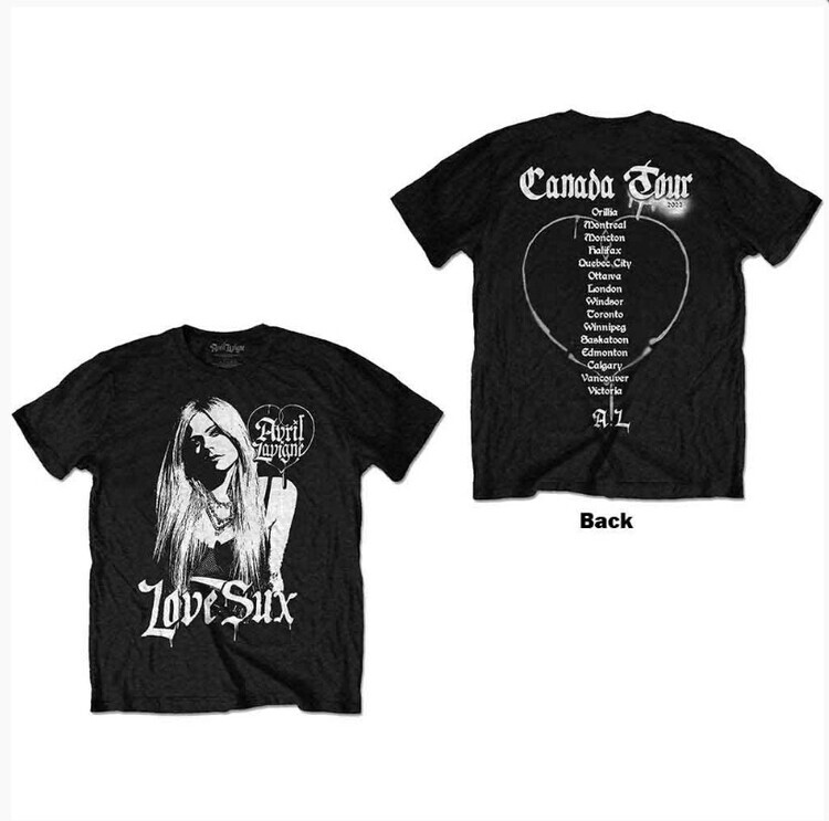 ROCKOFF Tričko Avril Lavigne - Love Sux, XL