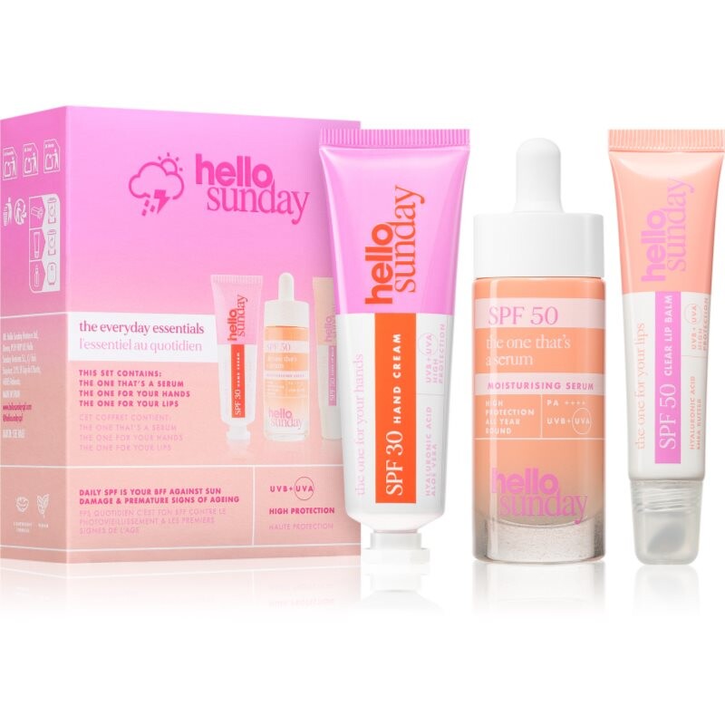 hello sunday the everyday essentials sada pro zářivou pokožku