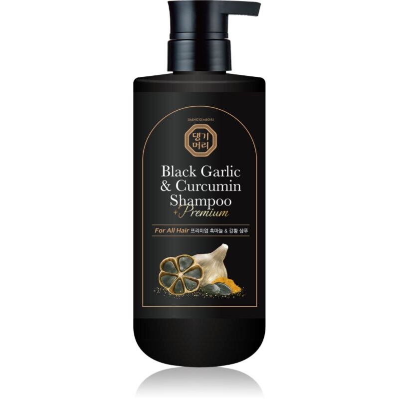DAENG GI MEO RI Black Garlic & Curcumin Shampoo hloubkově regenerační šampon pro růst vlasů a posílení od kořínků 500 ml