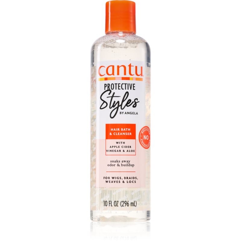 CANTU Protective Styles By Angela Hair Bath hydratační a ochranný šampon 296 ml