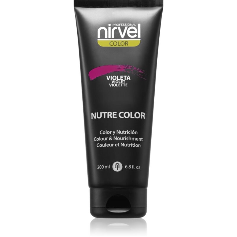 Nirvel Nutre Color vyživující tónovací maska na vlasy odstín Violeta 200 ml