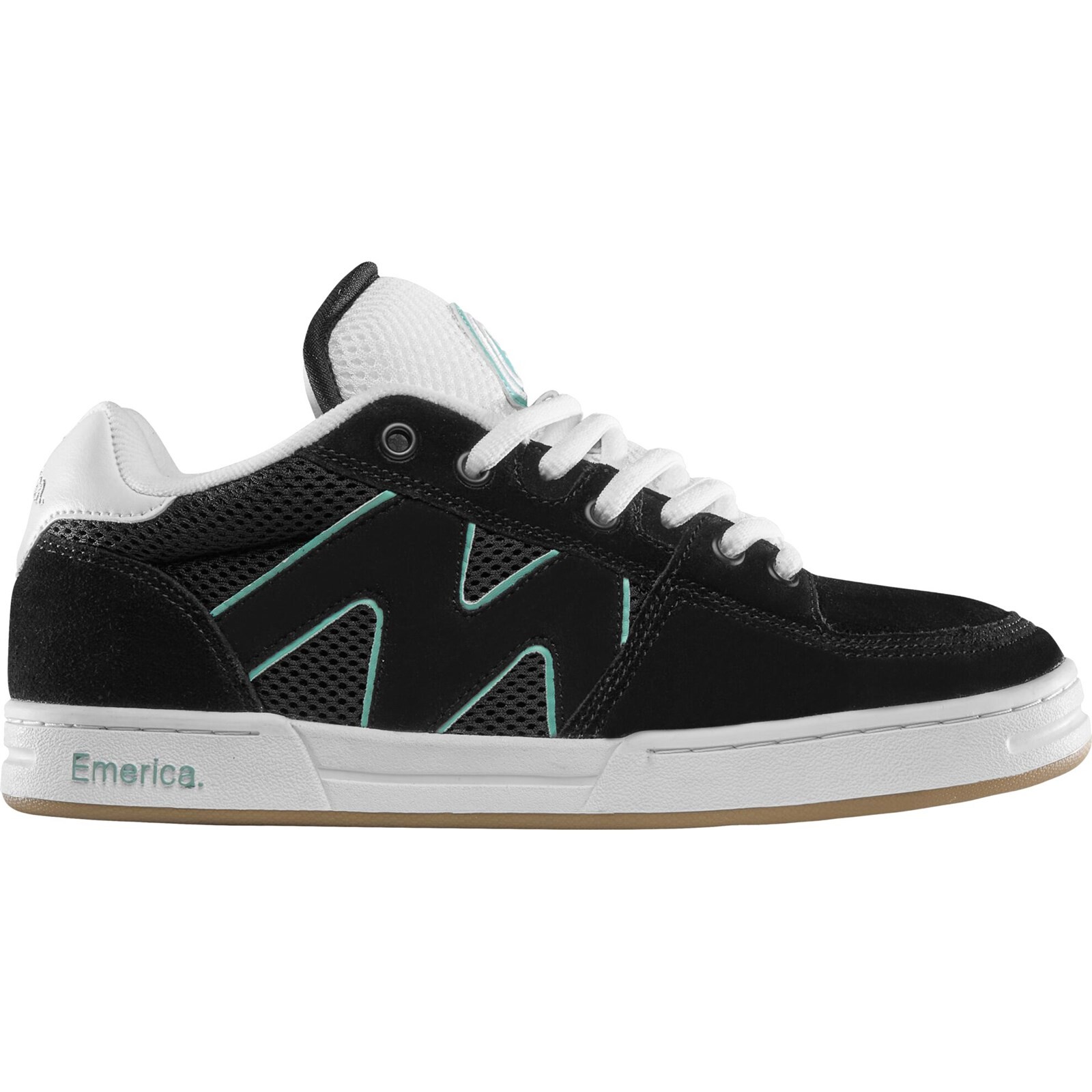 boty EMERICA - Og-1 Black/White/Green (898) velikost: 41.5