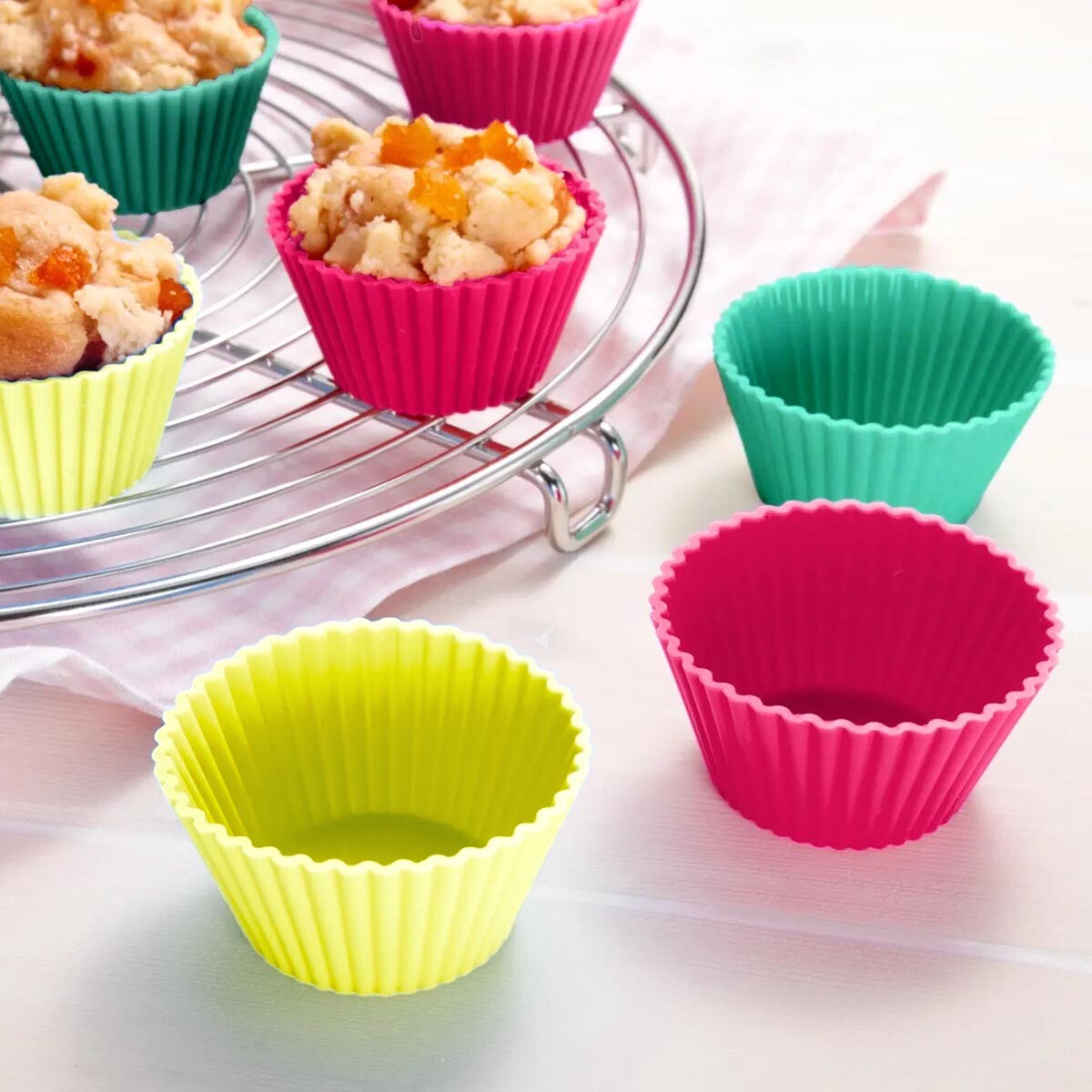 Weltbild Silikonové formičky na muffiny, 6 ks