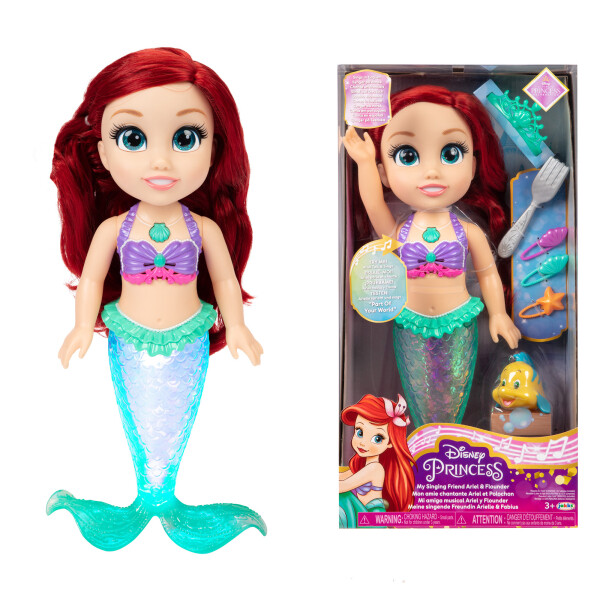 Disney Princess zpívající panenka Ariel 38 cm