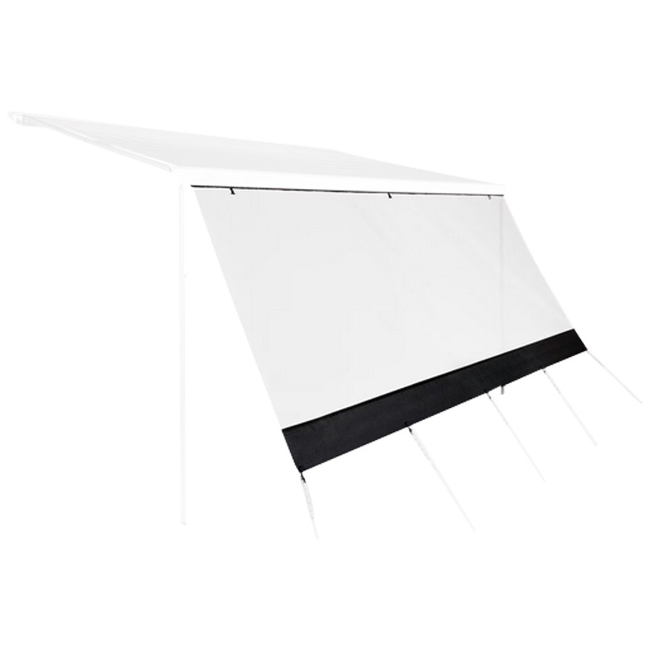 Stěna Bo-Camp Front wall sun protect 3,5 x 2,25 m Barva: šedá